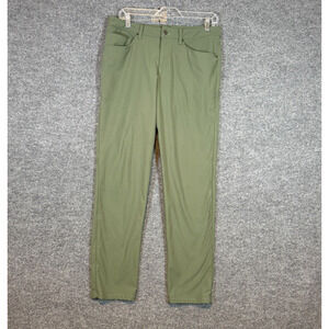 Lululemon Pants Mens 32 Green Chinos Performance Stretch Athletic Casual